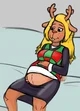 Pregnant Noelle