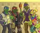 TMNT 2012 HS AU