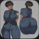 Tomboy Latina Cop