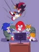 Sonic sleepover