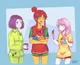 Teen Titans girls