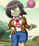 Zoey the PVZ Zombie