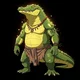 Tribal Alligator