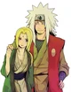 Tsunade y Jiraiya 