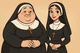 two nuns