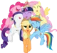 The mane 6 