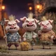 EVIL 3 Little Pigs