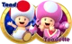 Toad and Toadette 