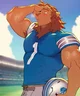 Lion nfl player 