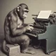 typewriter monkey