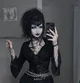 Trad goth girl