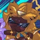 Golden cheese cookie