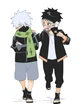 Obito et Kakashi 