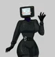 Thicc TV Woman 