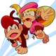 Diddy and Dixie Kong