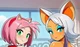 Amy Rose y Rouge