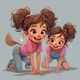 Maya and Skye