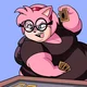 Nerdy Fat Amy Rose
