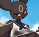 Umbreon schoolgirl 