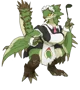 Rathian monster girl