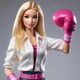 Boxer barbie