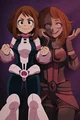 Uraraka heroe y vill