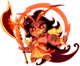 Burning spice cookie