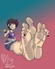 Luna Loud Feet