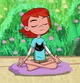 Gwen - Meditating