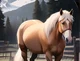A horse