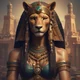 Lioness-head goddess