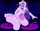 Asriel feet