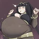Pregnant evil queen