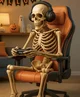 Skeleton Gamer