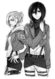 Mikasa and Annie