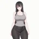 Giantess Gym lady