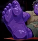 Purple Giant Feet 