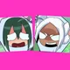 Tsuyu and Rumi
