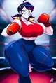 Giantess Boxer Girl 