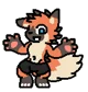 Latex Maned Wolf