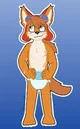 Diapered Red Savarin