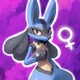 Female lucario cop