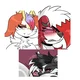 Goth pokemons