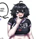 Weird Chubby Goth