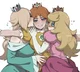Peach Rosalina Daisy
