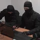 Masked military men