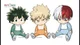 Deku Bakugo and Todo
