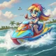 MLP EQG Jet Ski 
