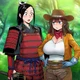 Samurai-Cowgirl Swap