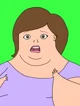 Overweight Woman